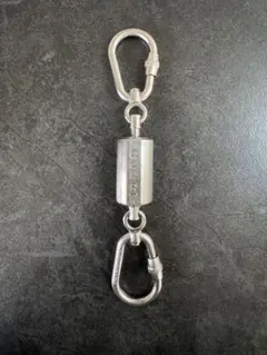 GUCCI ダブルクリンチ式カラビナ キーホルダー