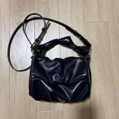 ZARA ショルダーバッグ ブラックのサムネイル