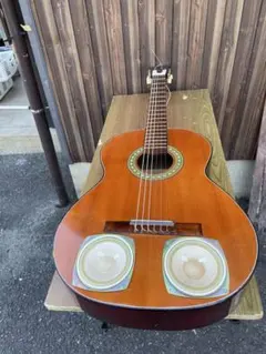 クラシックギターと Bluetoothスピーカー自作
