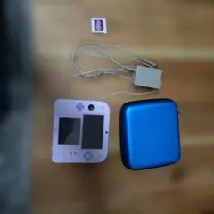 ニンテンドー2DS 本体 パープル 充電器・ケース付き