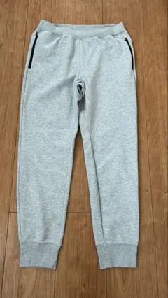 UNIQLO ウルトラストレッチドライスウェットパンツ 160 グレー ポケット