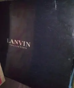 LANVIN ランバン毛布 ランバン綿毛布 冬モノ 花フラワー刺繍入り