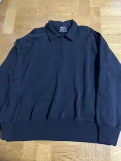 PARIS SAINT-GERMAIN ハーフジップ スウェット ブラック L