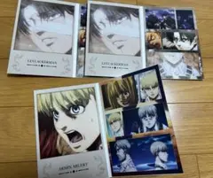 進撃の巨人　一番くじ　地鳴らし　メモリアルカード　3枚セット