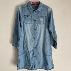 140サイズ☆ BREEZE デニム風ワンピース