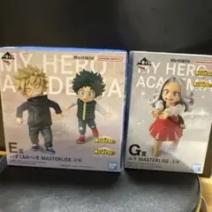 一番くじ　僕のヒーローアカデミア　E賞 いずく＆かつき G賞 エリ　フィギュア