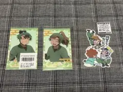 忍たま乱太郎 ミニフォト 食満留三郎 善法寺伊作 ステッカー 3点セット