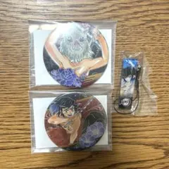 鬼滅の刃　コレクション缶バッジ　根付け　伊之助