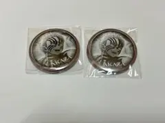 鬼滅の刃 ufotableDINING ティザー期 猗窩座 缶バッジ2点セット