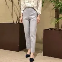 インディヴィ STYLE UP PANTS オックス ストレッチ パンツ 38