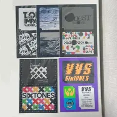 SixTONES ツアーステッカー