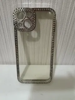 ラインストーン付きクリアiPhoneケース