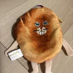 パンどろぼう ぬいぐるみ ポーチ カラビナ付き