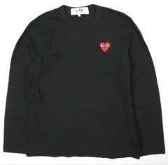 PLAY COMME des GARCONS 長袖Tシャツ ブラック Sのサムネイル