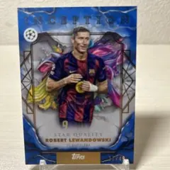 Robert Lewandowski Topps Inception 49枚限定
