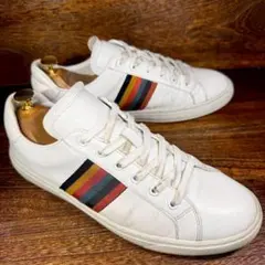◆Paul Smith◆ポールスミス 25.5cm レザースニーカー ホワイトのサムネイル