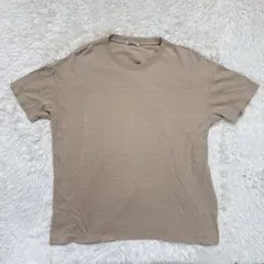 AURALEE オーラリー 半袖Tシャツ 無地 ベージュ L【C0014】のサムネイル
