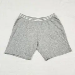 【ユニクロ】スウェットパンツ ショートパンツ ウエストゴム 綿100％ XL