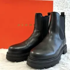 新品✨REMME レメ サイドゴアブーツ レザー 黒 ブラック 37 23.5cのサムネイル