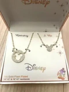 新品未使用 箱付き ディズニー ミッキーマウスネックレス2個セット