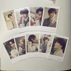 SnowMan チェキ風カード オレンジkiss