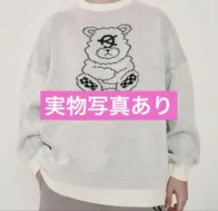 OY  クマニット　ホワイト オーワイ(OY) ODOLLY KNIT-WHITE – UNDERSTUDY CLUB