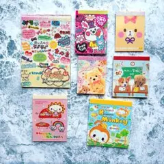 平成　レトロ　メモ帳　サンエックス　ダチデコ　わんこ学校　まとめ売り