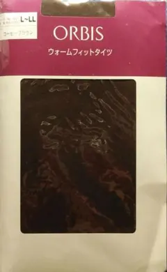 ORBIS ウォームフィットタイツ L〜LL コーヒーブラウン