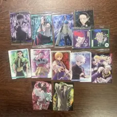 ハンター×ハンター ウエハースカード×10、シール×3