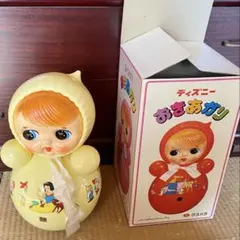 ディズニー　おきあがり　D-565 バンビダンボ 昭和レトロ おもちゃ 赤ちゃん