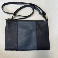 パピヨネ ミニショルダーバッグ　ネイビー