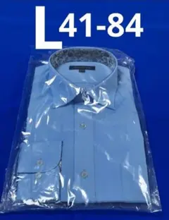 ❤♦SALVATORE BOSA♦ブルー L 41-84♦メンズワイシャツ長袖