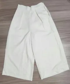 BEAUTY&YOUTH ワイドパンツ Sサイズ　ホワイト