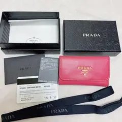 PRADA プラダ サフィアーノ　キーケース