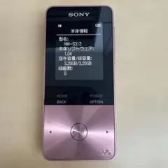 専用【バッテリー超良好】SONY ウォークマン NW-S315 16GB ピンク
