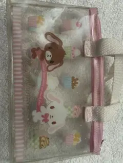 サンリオ シュガーバニーズ クリアバッグ
