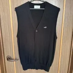 LACOSTE 前開きボタン付き ベスト