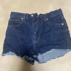 デニムショートパンツ GU S