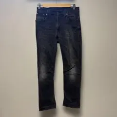 【限界値下げ】 Nudie Jeans デニムパンツ W30 L32 ブラックのサムネイル