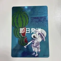 ONE PIECE ルフィ スイカ メタリックカード ナツコミ - メルカリ