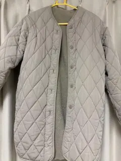 アーバンリサーチ　リバーシブル　ノーカラーコート　ベージュ