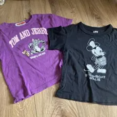 トムとジェリー＆ミッキーマウス Tシャツ 2枚セット
