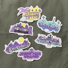 omocat omori展 エリアステッカー