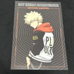 僕のヒーローアカデミア　AGF SUKAJAN 特典　ポストカード　爆豪勝己
