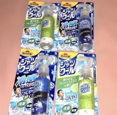 シャツクール ①シトラスの香り ②冷感ストロング　100ml ✖️4本　小林製薬のサムネイル