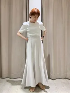 CAPRICIEUX LE'MAGE 肩タックリブTシャツのサムネイル
