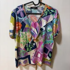 LEONARD 半袖 Tシャツ 総柄 花柄のサムネイル
