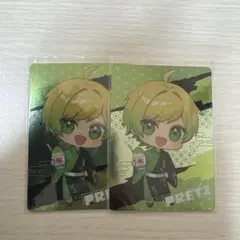 PRETZ ぷりっつ キャラクターカード 2枚セット