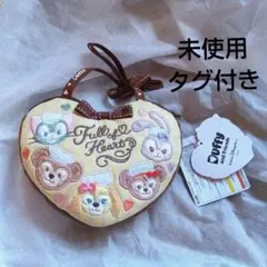 ディズニー　ポーチ　ダッフィー　ハート　未使用