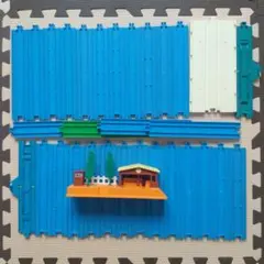 プラレール　駅＆直線レール31本まとめ売り　中古　ジャンク品扱い